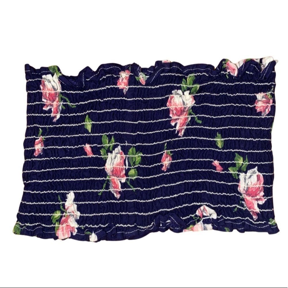 NWT - Furst of a Kind LF floral smock tube top